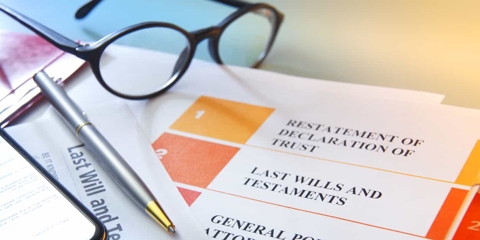 Paperwork outlining the powers of attorney.